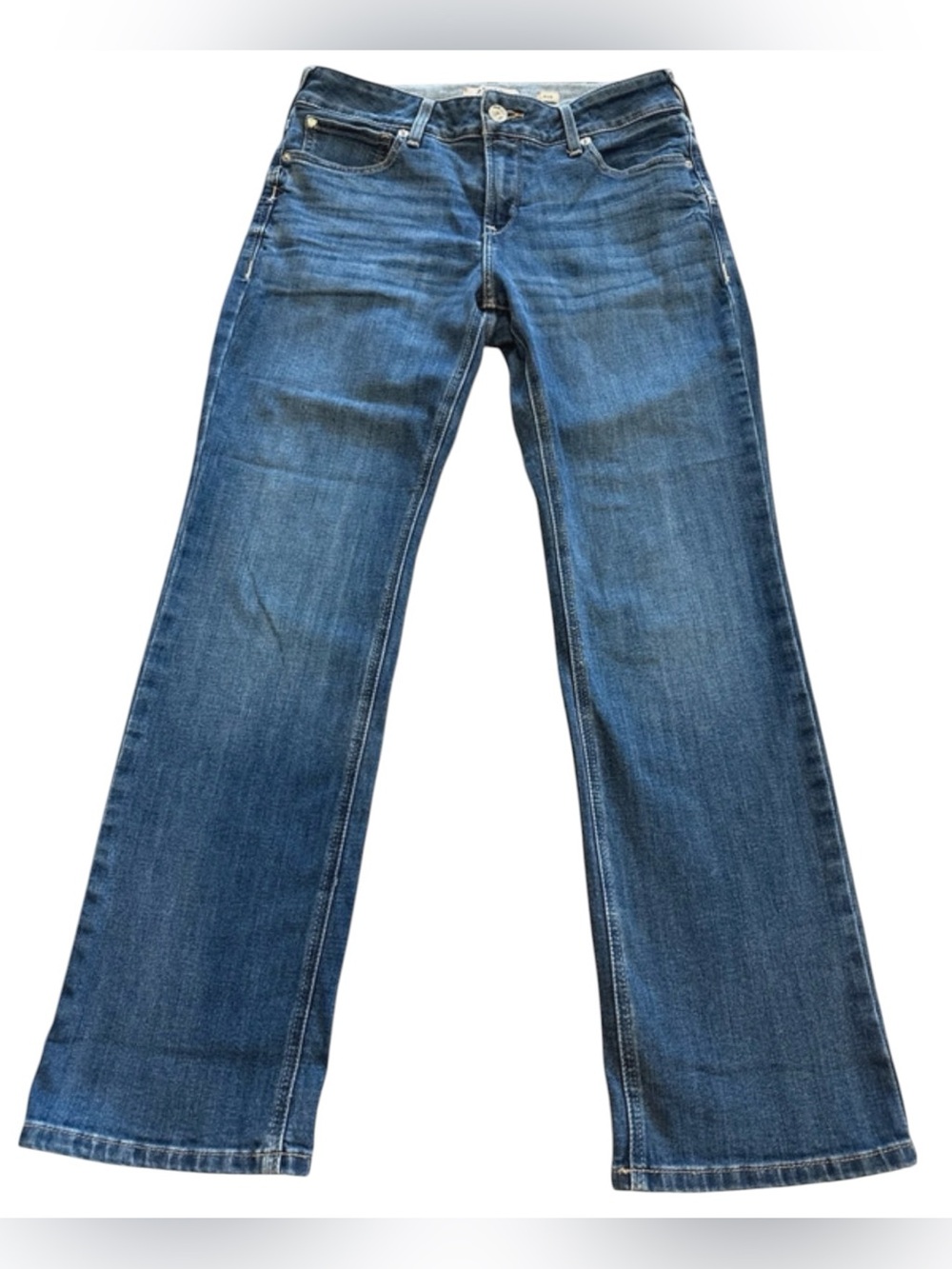 Ariat Women's Blue Flare Wide-Leg Jeans